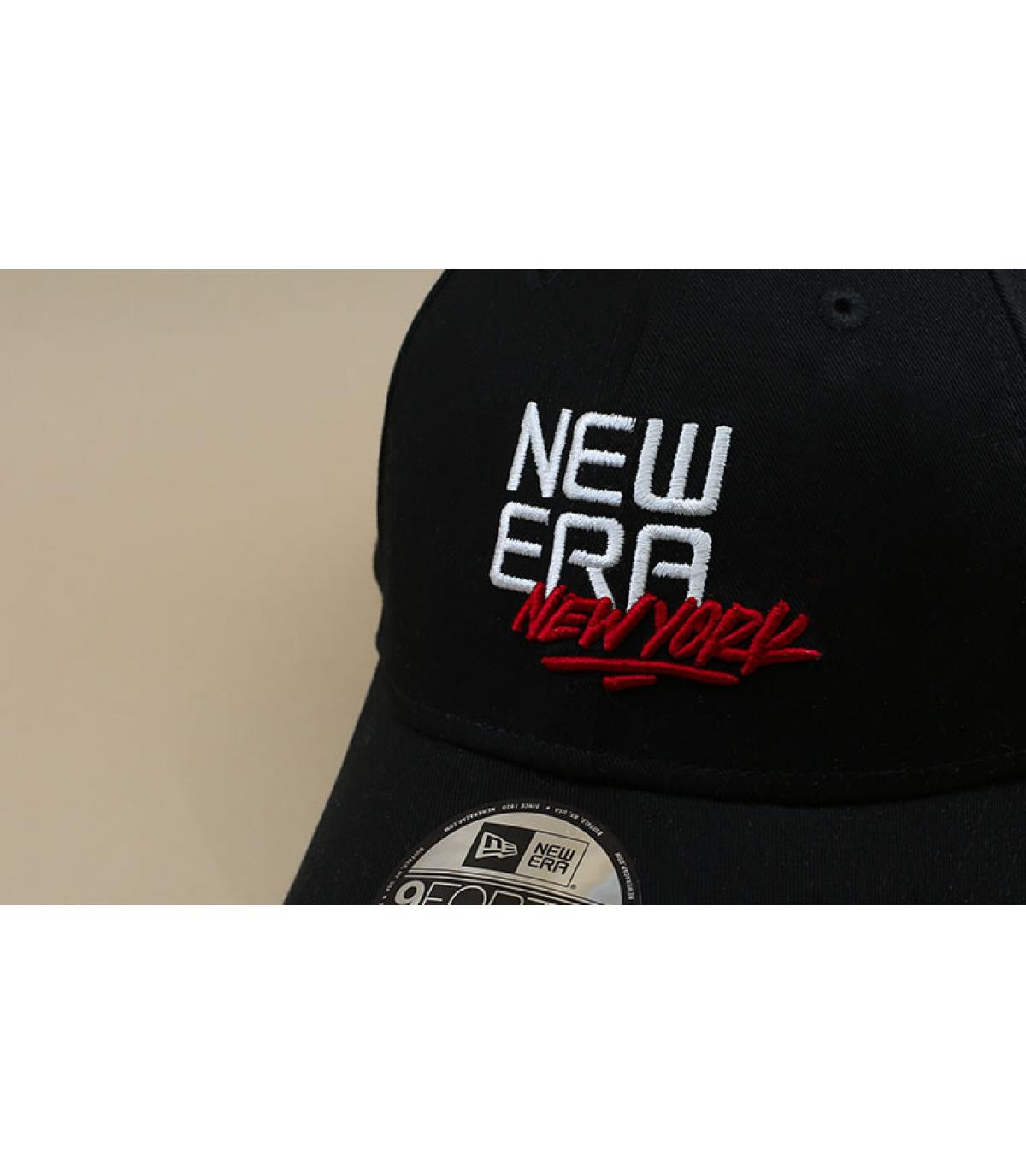 black New Era cap